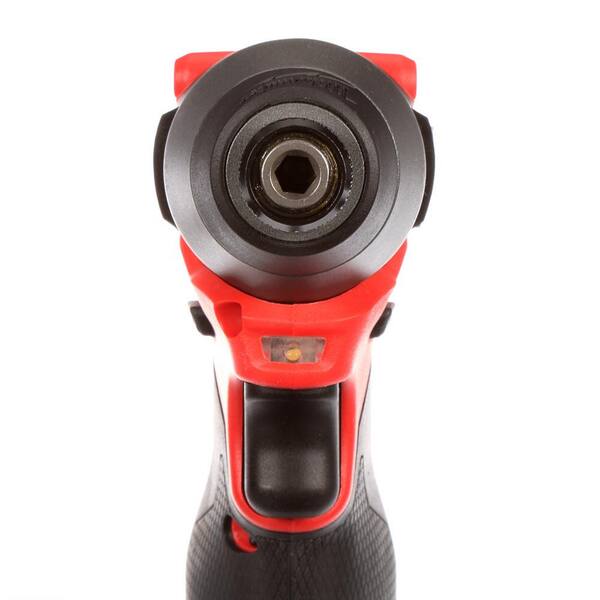 Milwaukee - M12 Fuel 12-Volt Lithium-Ion Brushless Cordless 1/4 in. Hex Impact Driver Kit with Free PACKOUT Case
