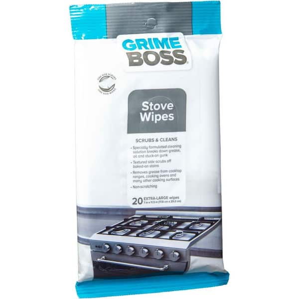 Grime Boss Stove Wipes (20-Count)