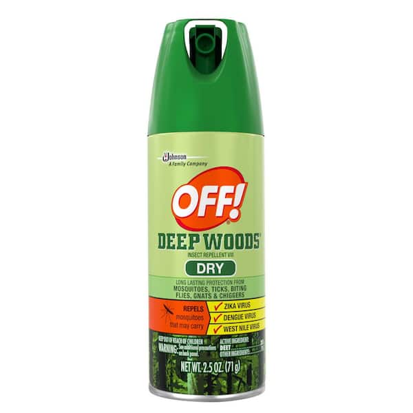 OFF! 2.5 oz. Insect Repellent VIII Dry Deep Woods (12 per Case)