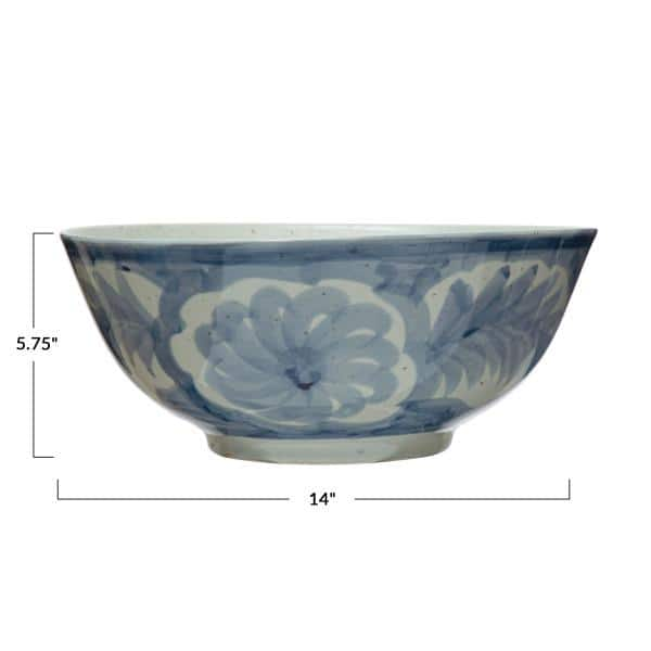 Simply Done Big Bowl, Seasonal Design, 48 Ounce