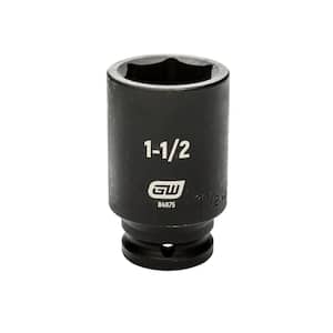 3/4 in. Drive 6-Point Deep Impact SAE Socket 1-1/2 in.
