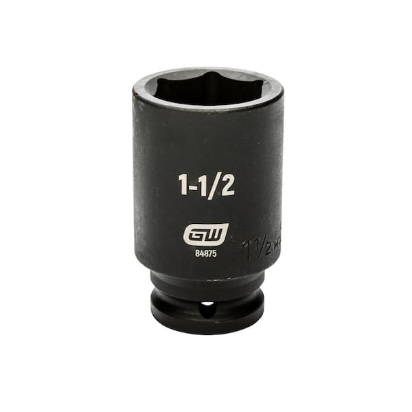 GEARWRENCH 3/4 in. Drive 6-Point Deep Impact SAE Socket 1-1/2 in.