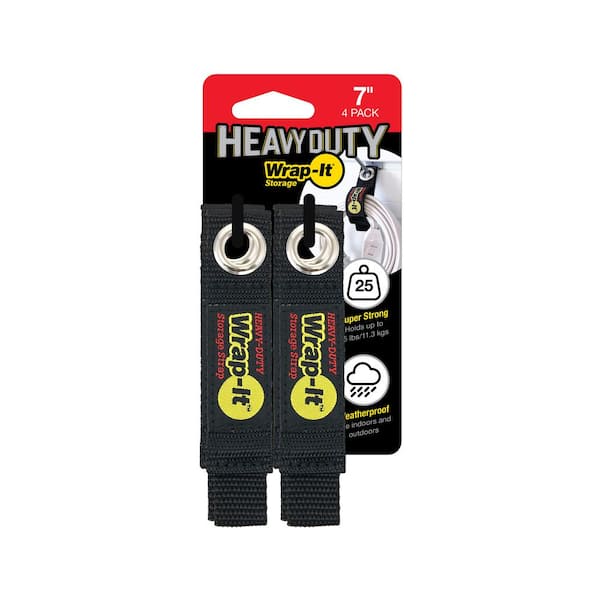 7 in. Heavy-Duty Storage Straps (4-Pack)