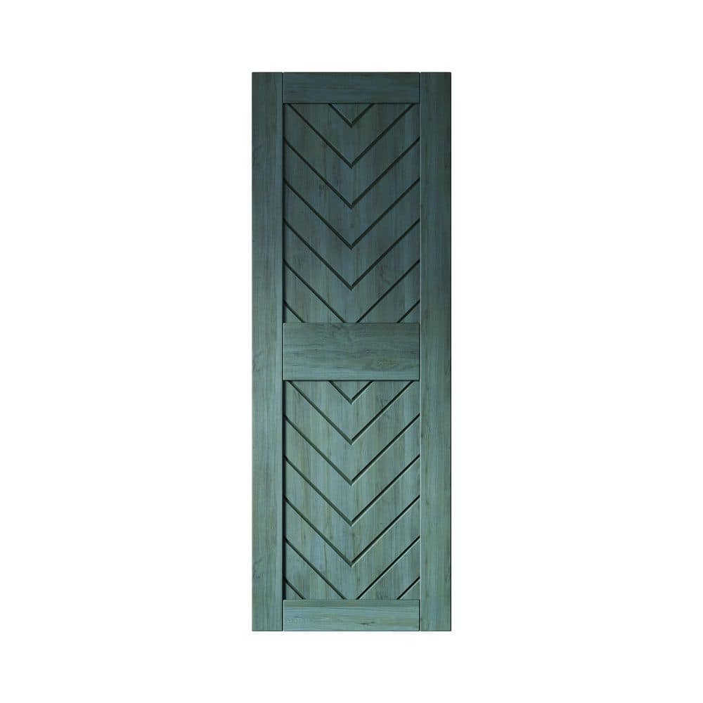 JT3 26 in. x 84 in. C-Panel Solid Core Royal Pine Fishbone Design Pine Wood Interior Sliding Barn Door Slab price history on PriceWatchPro