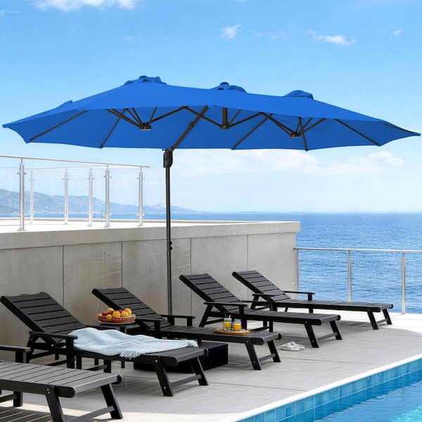 best patio umbrella on the market Best Choice Products 10ft Outdoor Steel Market Patio Umbrella w/ Crank, Tilt Push Button, 6 Ribs