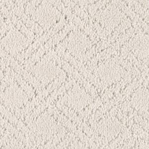Pure - Dove - Gray 38  oz. Triexta Pattern Installed Carpet