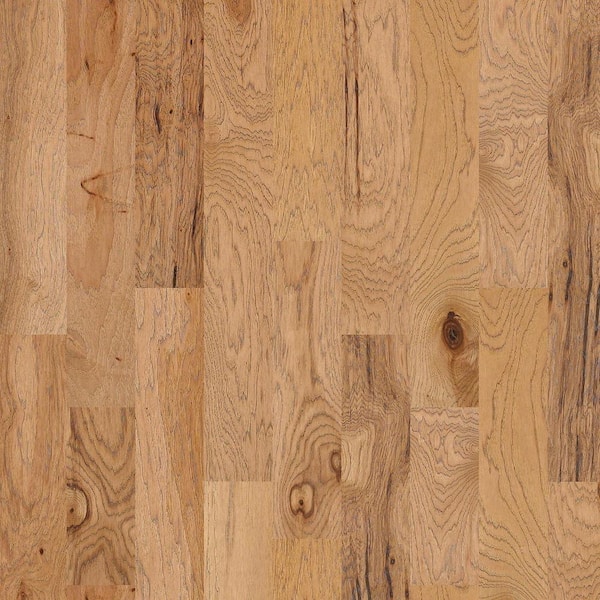 Shaw Kings Ranch Camfield Hickory 3/8 in. T x 6 in. W Distressed Engineered Hardwood Flooring (30.48 sqft/case)