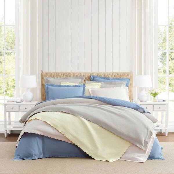 Martha Stewart フル/クイーン掛け布団カバー Amazon.com: Martha Stewart Goose Feather Down Fiber Cotton