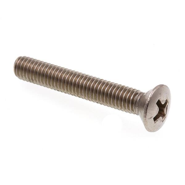 thumbnail image 2 of 100-Pack #10-32 X 1" Phillips Oval Head Machine Screws – 18-8 Stainless Steel 2 of 3