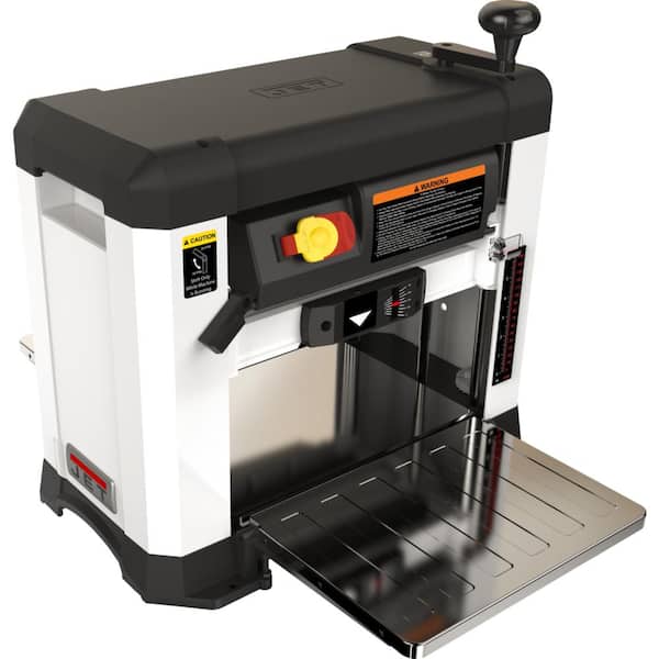 Jet 15 Amp 13 in. Benchtop Corded Planer with Helical Style Head, JWP-13BT