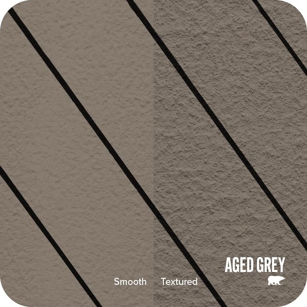 5 gal. #SC-259 Aged Grey Textured Solid Color Exterior Wood and Concrete Coating
