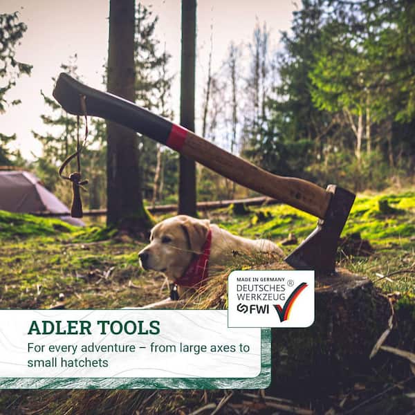 ADLER 27.5 in. Hickory Handle Rheinland Axe 101.0H125B211 - The
