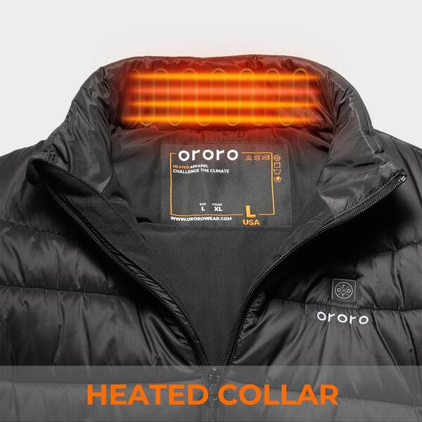 home depot heated vest