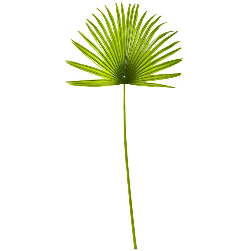 Indoor 33 in. Fan Palm Artificial Spray Plant (6-Set) price history on PriceWatchPro