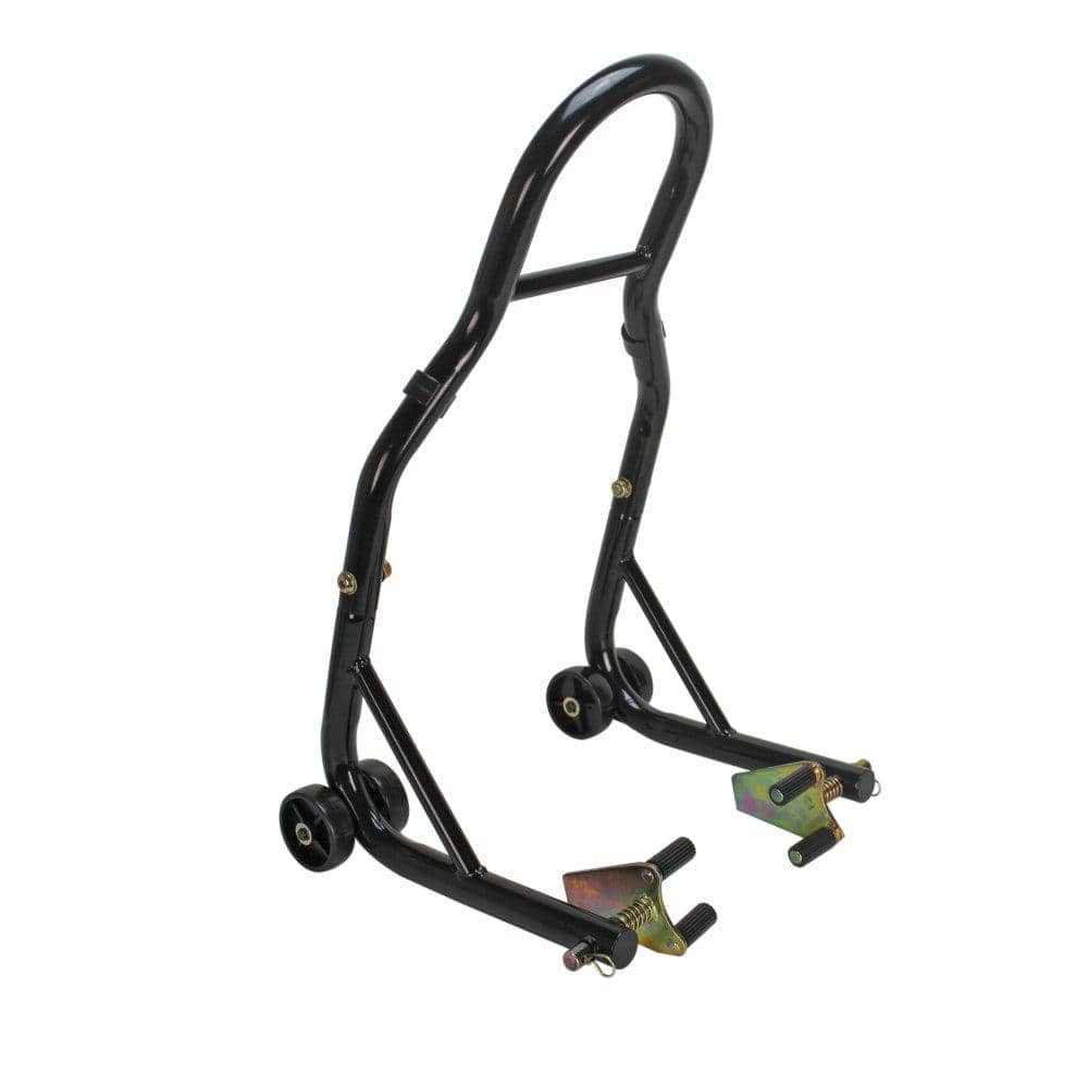 Extreme Max 5600.3265 Sport Bike Front Wheel Lift Stand - Fits Most Yamaha  Kawasaki  Suzuki  Ducati  BMW  Black