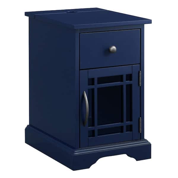 Picket House Furnishings Kian Side Table in Blue
