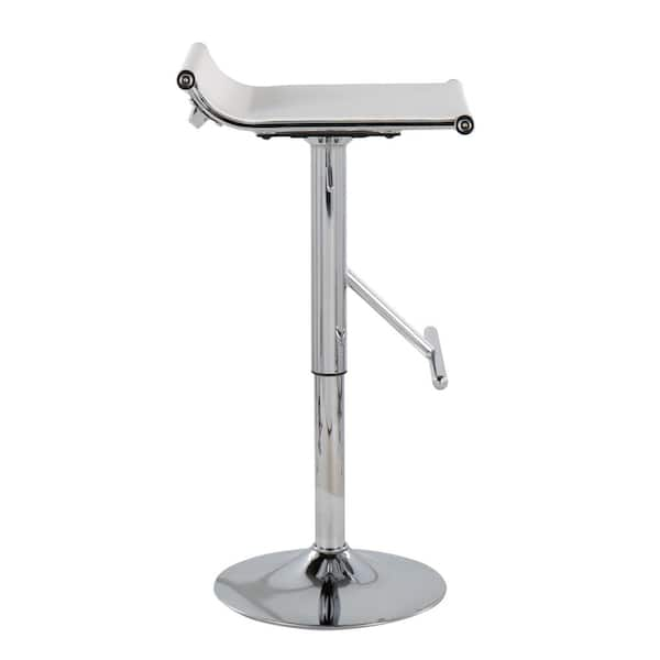 nina pvc gas lift bar chair