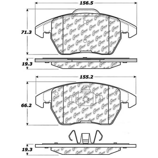 Centric Parts Disc Brake Pad Set