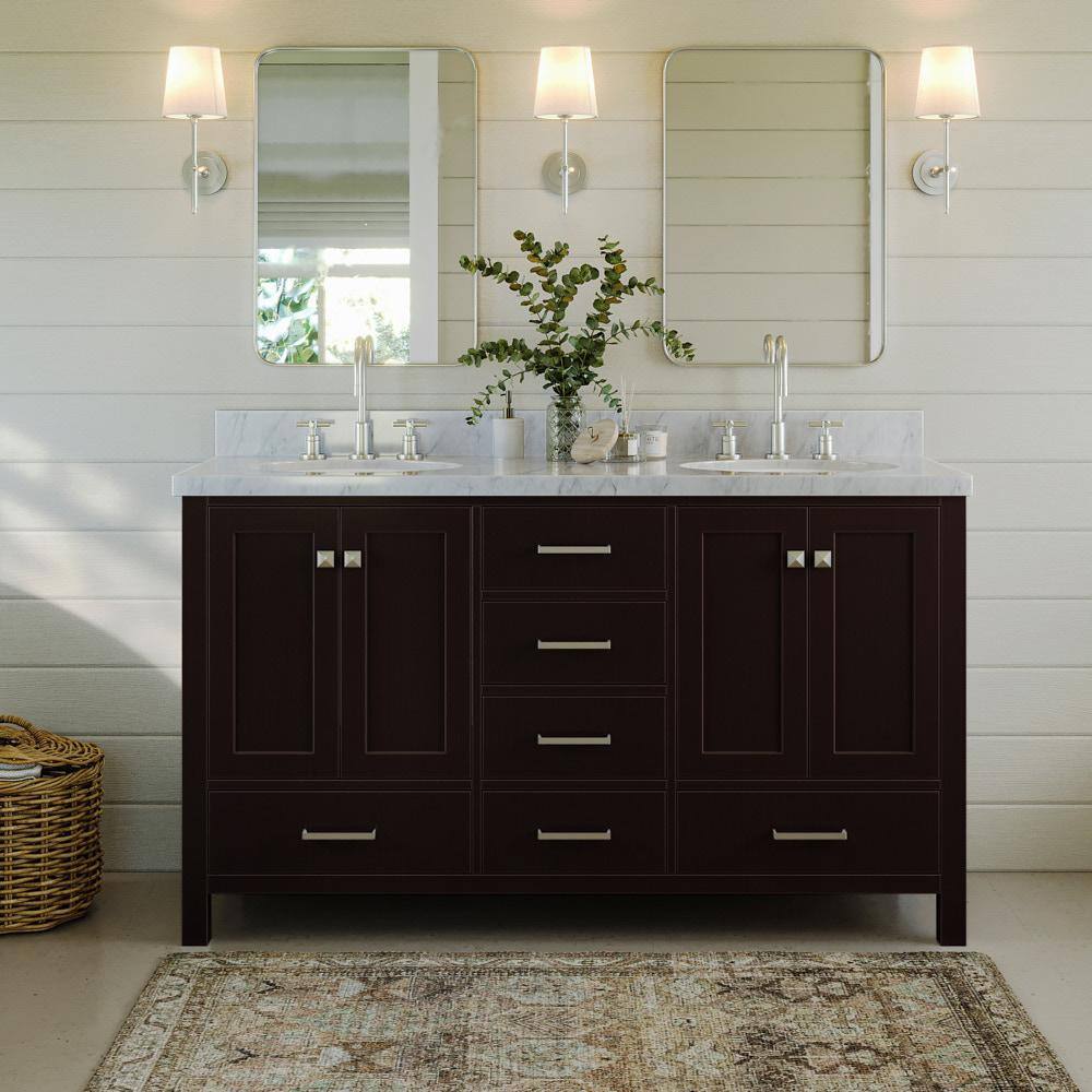 22 Winstead Corner Vanity in Espresso - Base Only