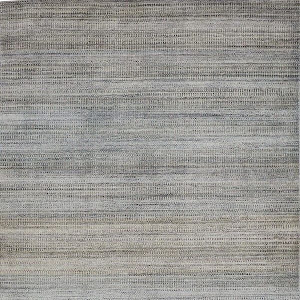 2 ft. x 8 ft. Blue, Gray Ombre Area Rug