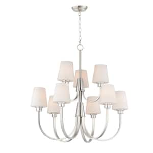 Shelter 9-Light Brown Chandelier