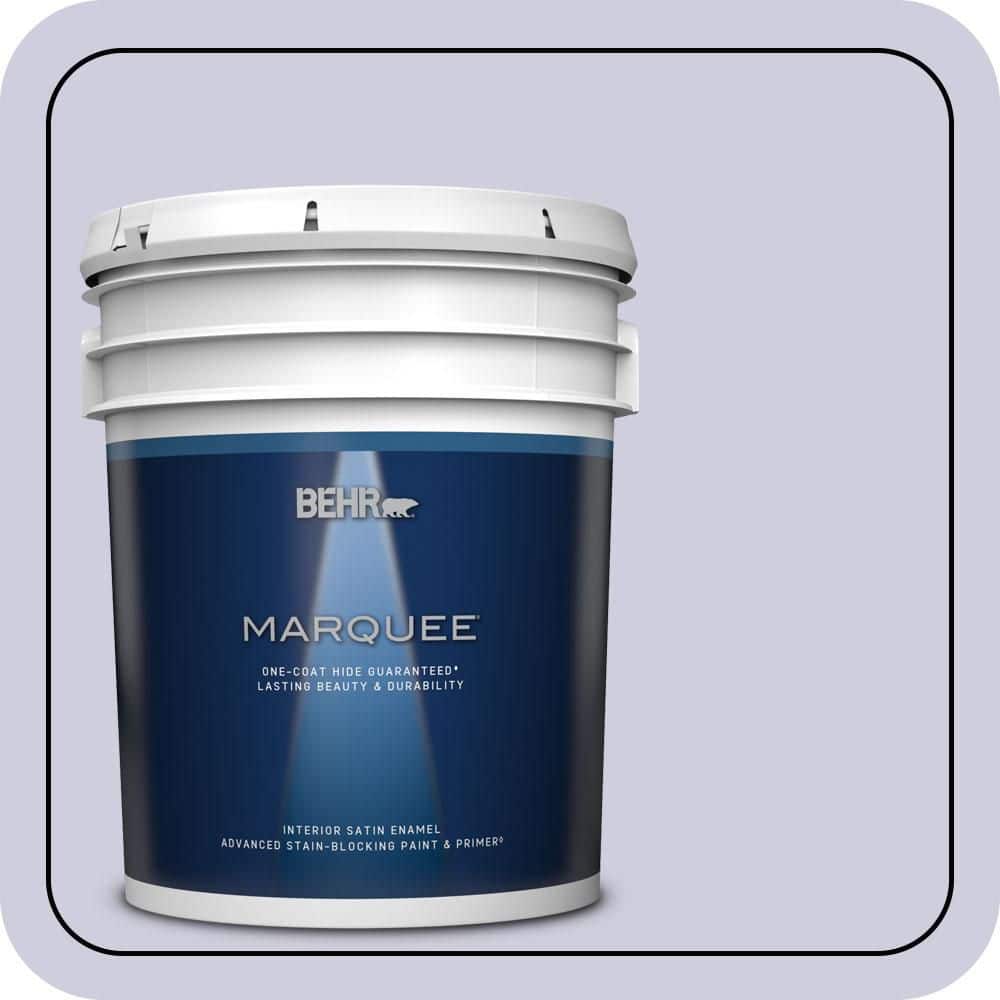 5 gal. #640C-2 Lavender Sparkle Satin Enamel Interior Paint & Primer price history on PriceWatchPro