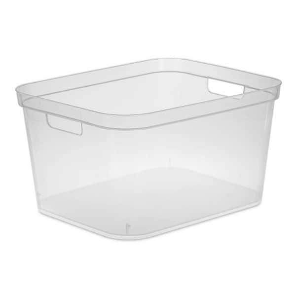 Sterilite 26.25-Qt. Storage Bin w/Carry Through Handles 6 Pack 6 x