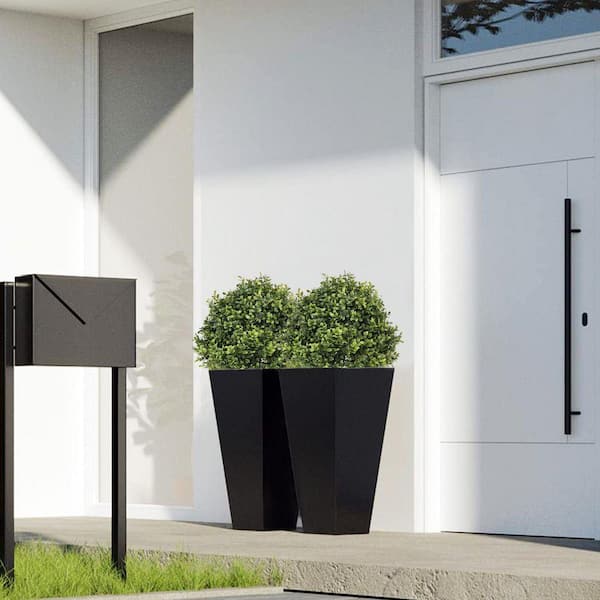 2 ft. Artificial Topiary Ball, Outdoor Bush Trees for Decor Front