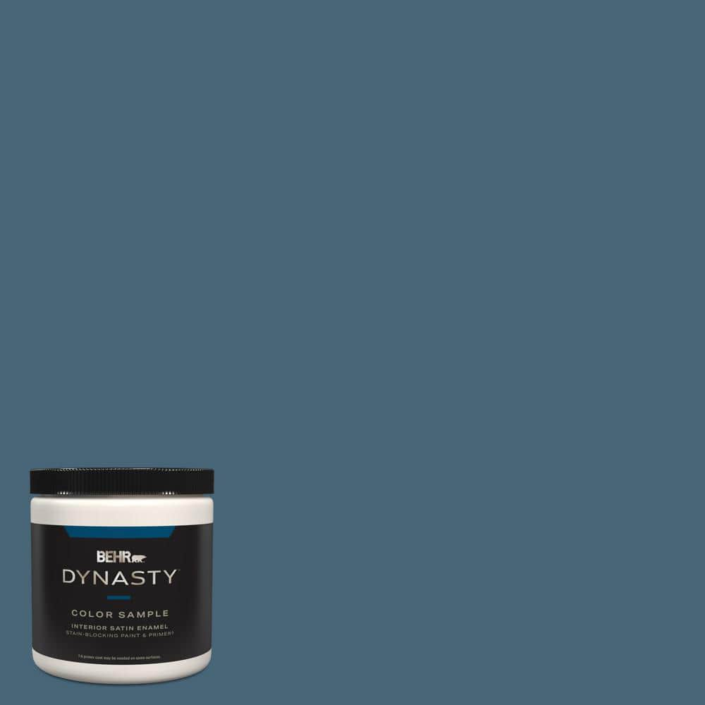 Behr Dynasty 8 Oz. #hdc-wr15-6 Winter Evening Satin Enamel Stain 