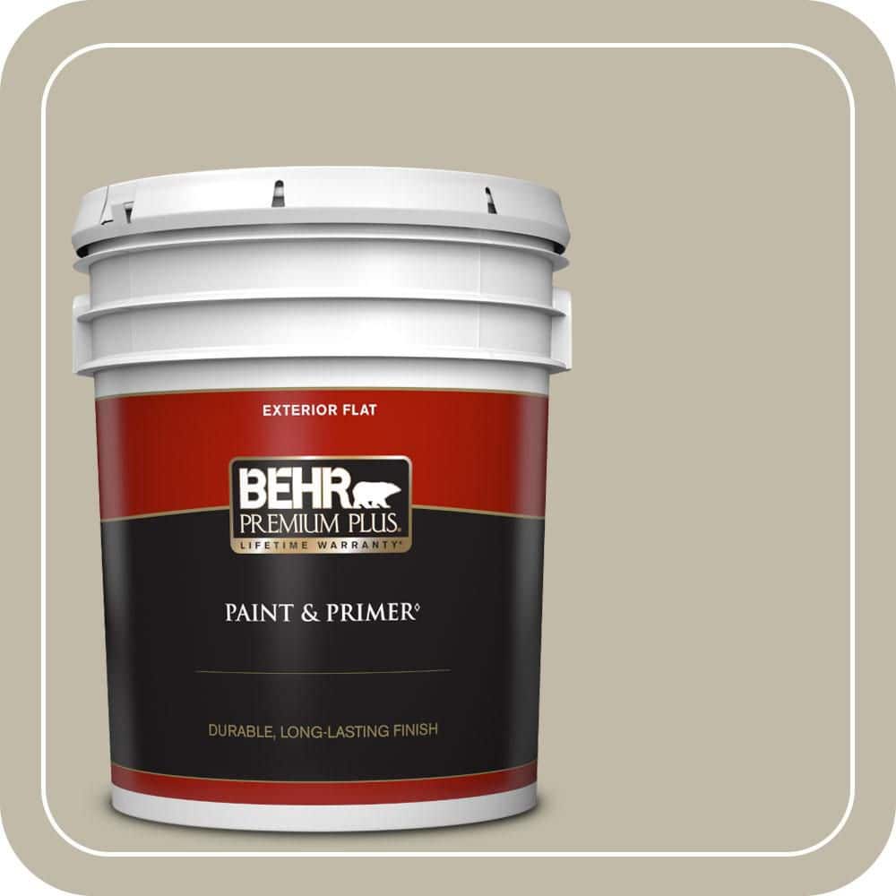 5 gal. Home Decorators Collection #HDC-FL13-10 Wilderness Gray Flat Exterior Paint & Primer price history on PriceWatchPro