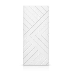 36 in. x 84 in. Hollow Core White Stained Composite MDF Interior Door Slab