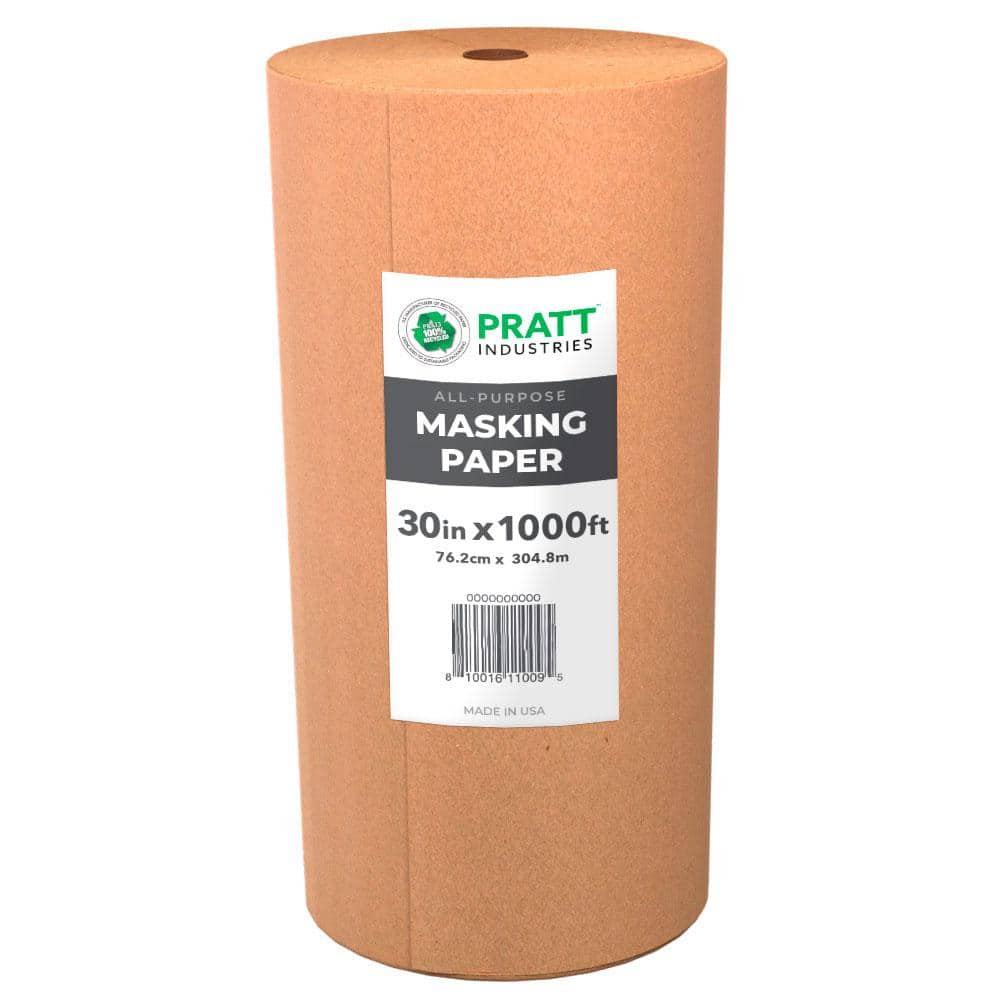 Pratt Retail Specialties 2.9 ft. x 140 ft. Brown Builder's Paper
