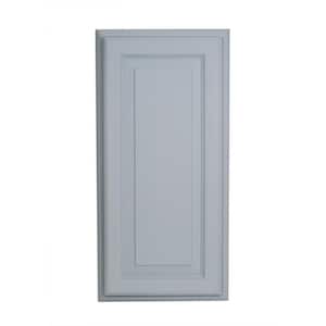 Bloomfield 15.5 in. W x 31.5 in. H x 3.5 D Primed Gray Solid Wood Recessed Medicine Cabinet without Mirror