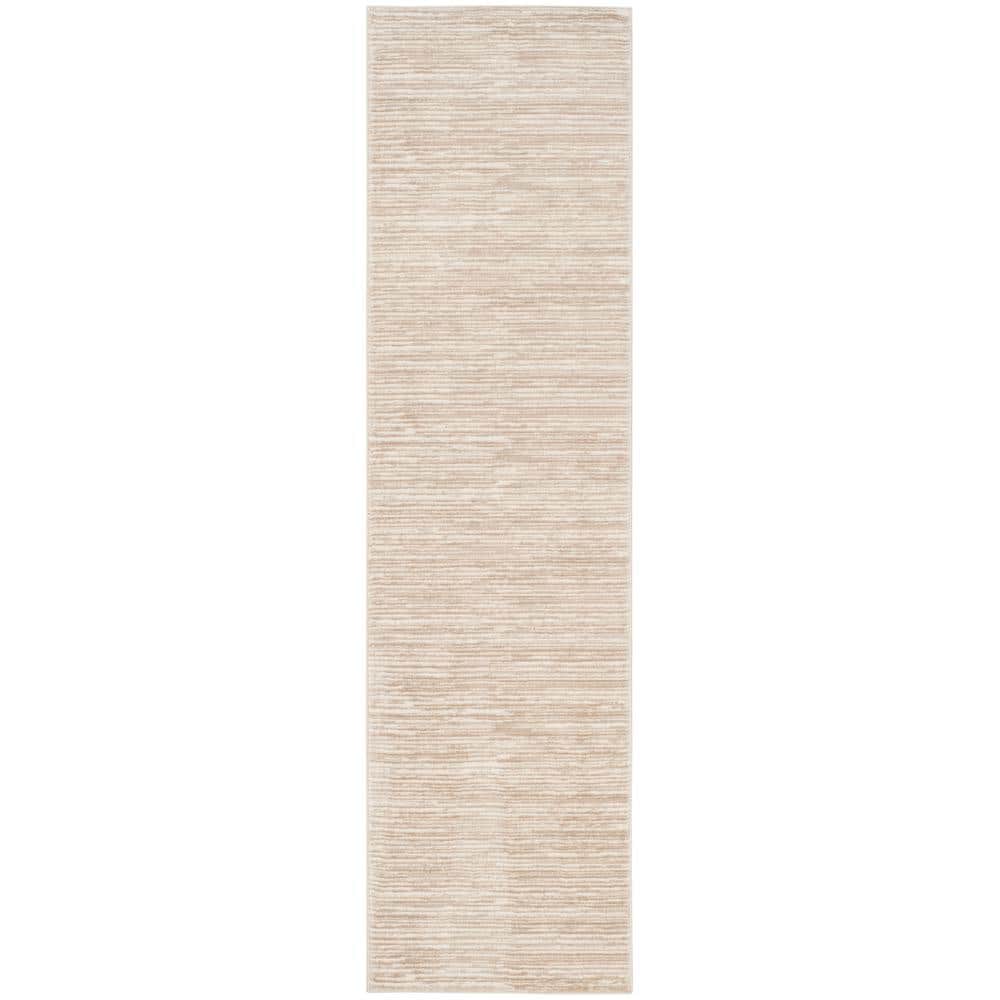 Vision Cream 2 ft. x 22 ft. Solid Runner Rug price history on PriceWatchPro