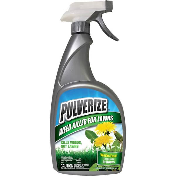 PULVERIZE Weed Killer for Lawns, 32 oz. Ready-to-Use