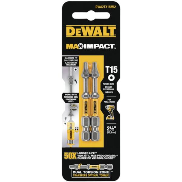 Dewalt Flextorq Impact Ready Screwdriver Bits