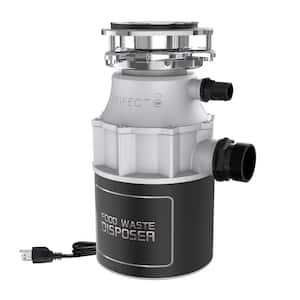 Wrecker 3/4 HP Continuous Feed Garbage Disposal with Sound Reduction and Power Cord Kit