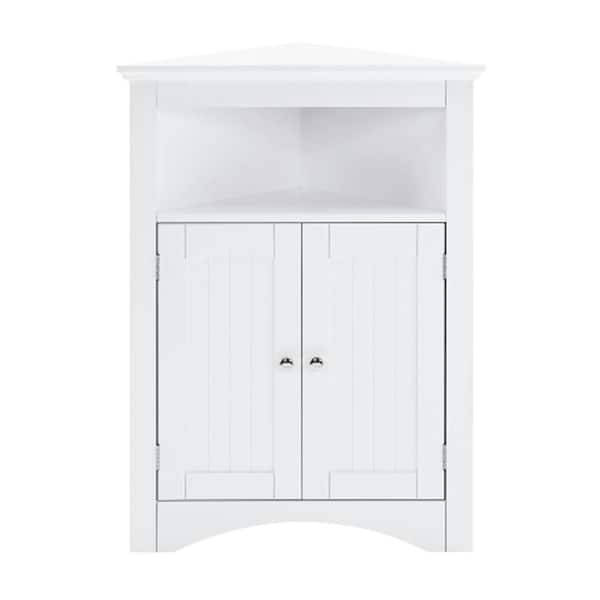 Numhew 15.7 in. W x 11.8 in. D x 66.9 in. H White Tall Bathroom