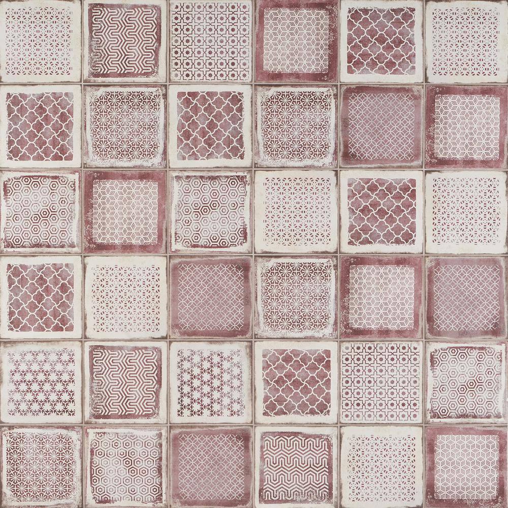 Coronado 8" x 8" Matte Pink Porcelain Wall & Floor Tile