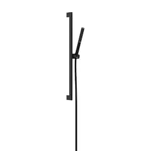 Pulsify S 3-Spray Wall Bar Shower Set in Matte Black