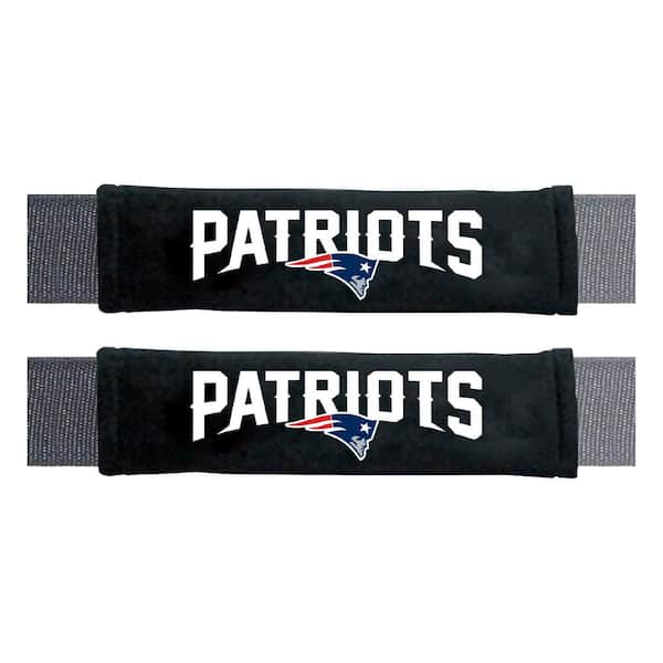 FANMATS New England Patriots Embroidered Seatbelt Pad (2-Pieces)