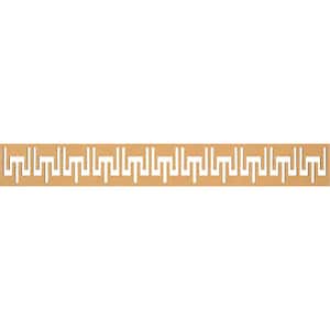 Victory Fretwork 0.25 in. D x 46.5 in. W x 6 in. L MDF Wood Panel Moulding