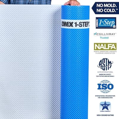 100 sq. ft. 3.6 ft. x 29 ft. x 5/.32 in. Underlayment for Vinyl Planks, Laminate and Engineered Hardwood Floors