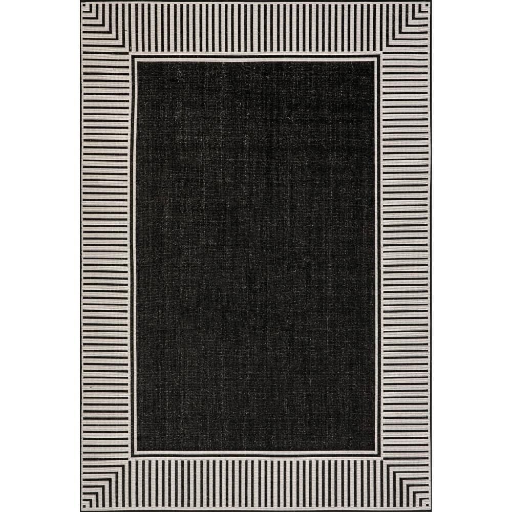 Nuri Black Outdoor Rug