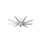 Liberator WiFi 72 in. Indoor/Outdoor Pure White/Stone Smart Ceiling Fan with Remote Control