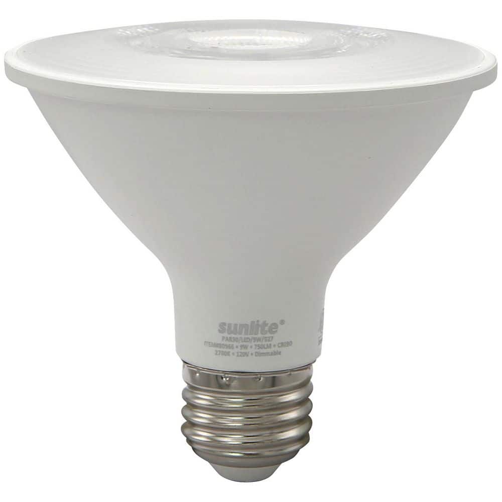 75-Watt Equivalent PAR30 2700K 90 CRI E26 Base PAR30 Short Neck Flood Dimmable LED Light Bulb in Warm White (6-Pack) price history on PriceWatchPro