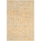 Evoke Ivory/Gold 5 ft. x 8 ft. Area Rug