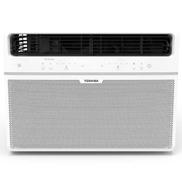 Toshiba 18,000 BTU 230V Window Air Conditioner Cools 1000 Sq. Ft. with ENERGY STAR and Remote in White