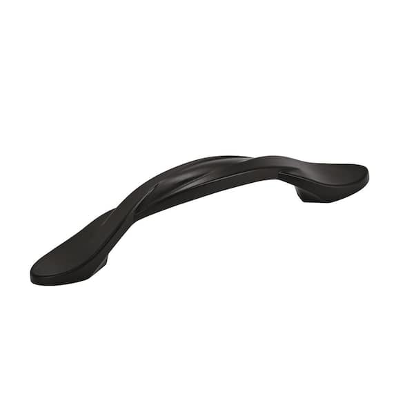 Amerock Intertwine 3 in. (76mm) Classic Matte Black Arch Cabinet Pull (10-Pack)