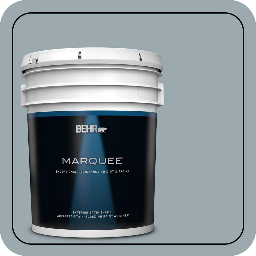 5 gal. #N470-4 NorWester Satin Enamel Exterior Paint & Primer product image for price tracking